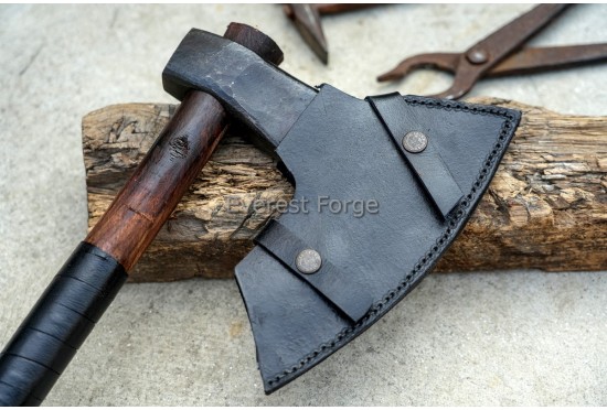 Viking Battle Axe | Hand-Forged 5160 Steel | EverestForge